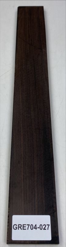 Fretboard African Blackwood 510x71x10mm Unique Piece #027